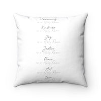 Somi in Pink Garden Pillow Case