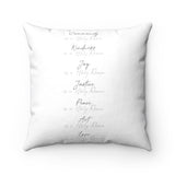Somi in Pink Garden Pillow Case